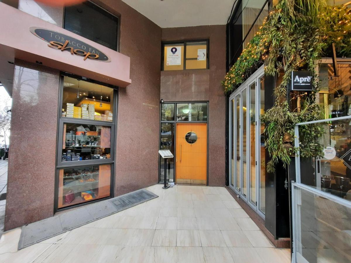 Ferienwohnung Ace Location | Luxury Building Thessaloniki Exterior foto