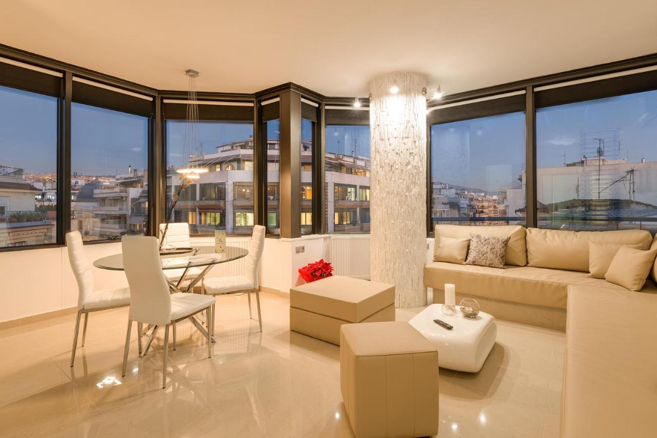 Ferienwohnung Ace Location | Luxury Building Thessaloniki Exterior foto