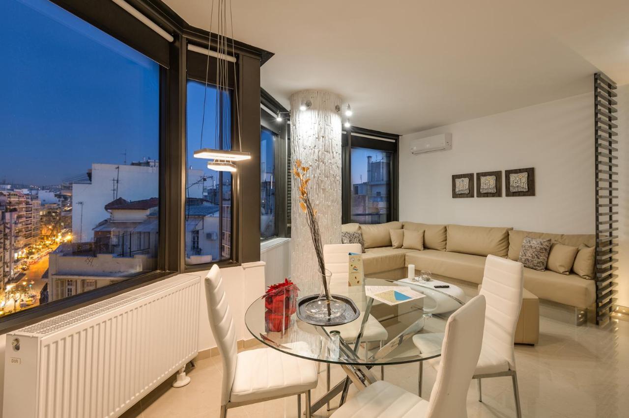 Ferienwohnung Ace Location | Luxury Building Thessaloniki Exterior foto