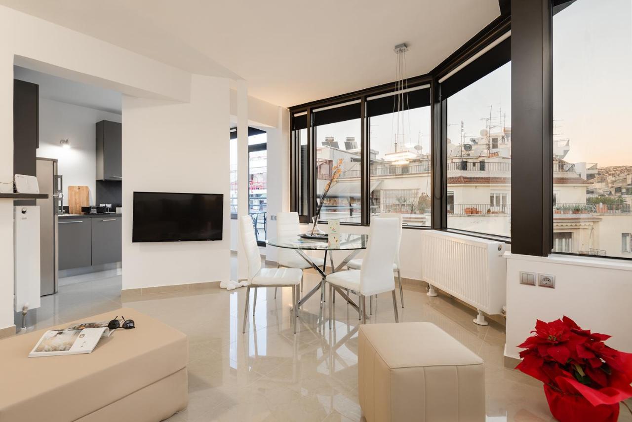 Ferienwohnung Ace Location | Luxury Building Thessaloniki Exterior foto