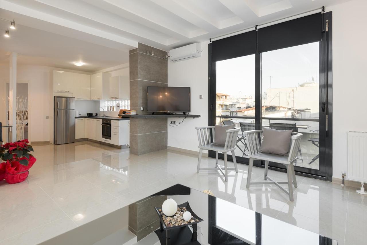 Ferienwohnung Ace Location | Luxury Building Thessaloniki Exterior foto